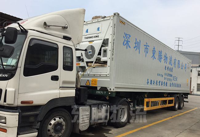 中港冷藏車，香港冷藏車，中港冷藏車行；澳門物流-進(jìn)口報(bào)關(guān)公司-香港進(jìn)口清關(guān)公司-深圳市東勝物流有限公司