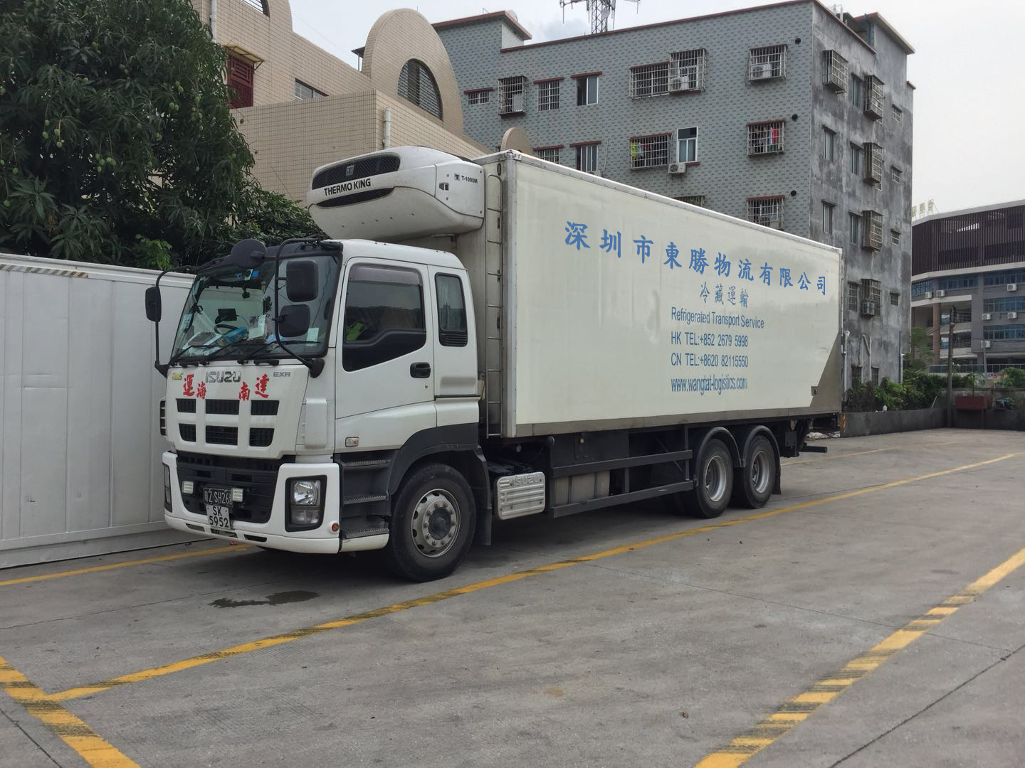 中港冷藏車，香港冷藏車，中港冷凍車，香港冷凍車，中港車行，東勝物流